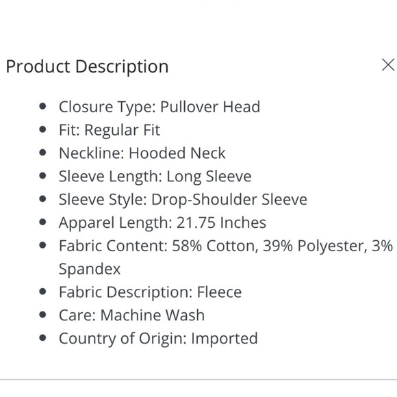 Baby Blue Cropped Boxy Oversized Butterfly Hoodie XL π2 for $30π - Picture 10 of 10